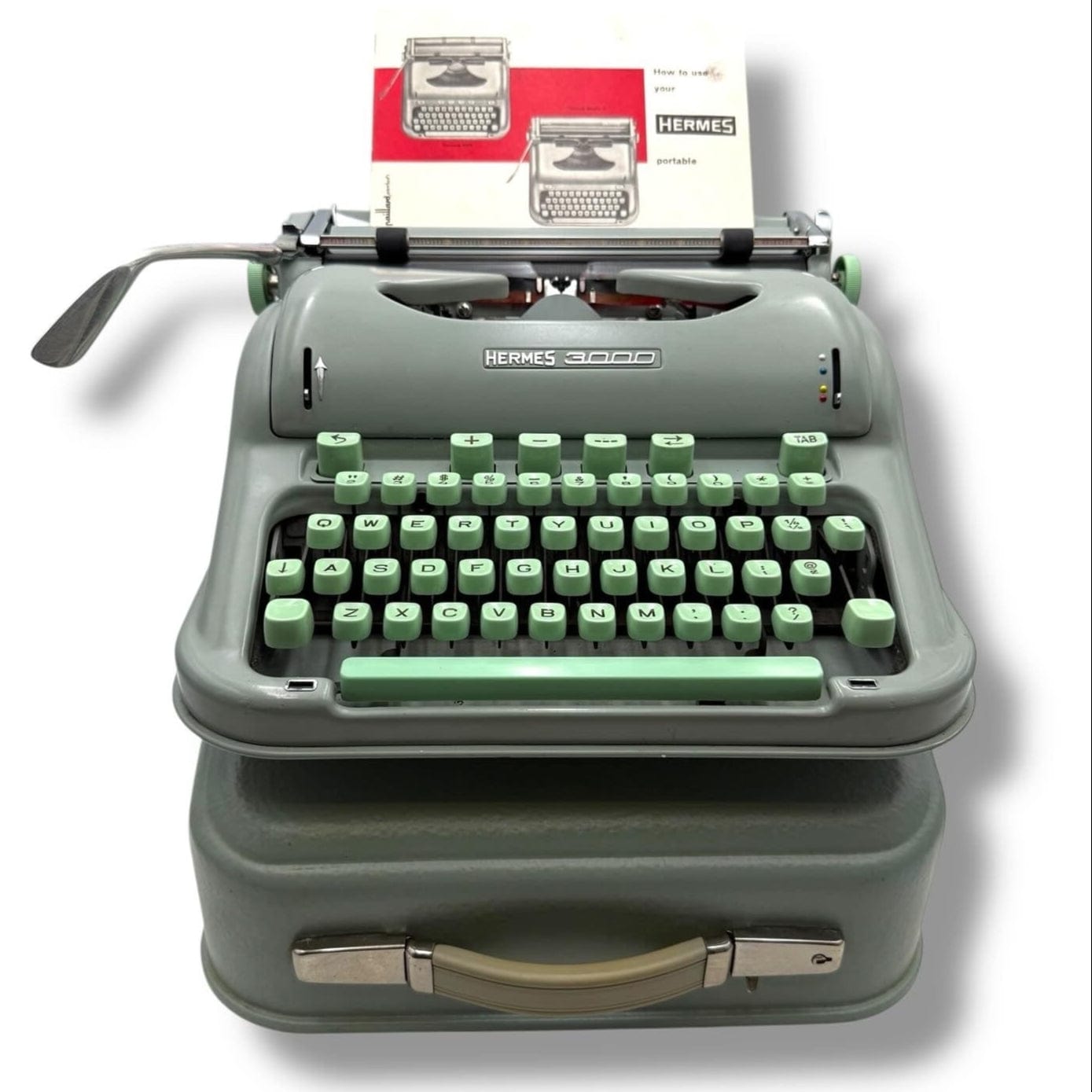 Toronto Typewriters Manual Typewriter Hermes 3000 (Script Cursive) Typewriter