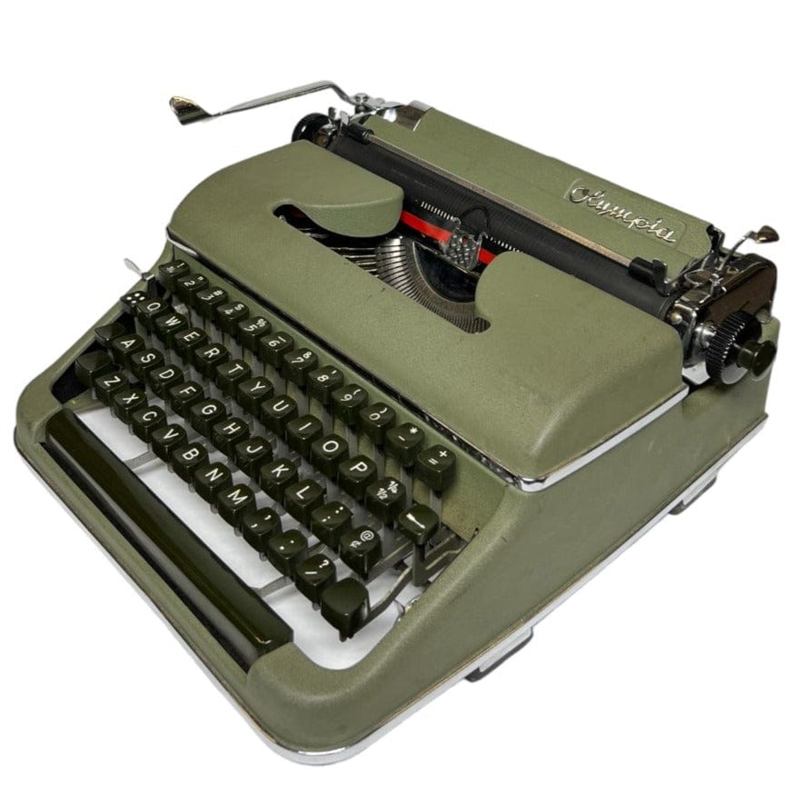 Olympia SM2 (Green) Typewriter – Toronto Typewriters