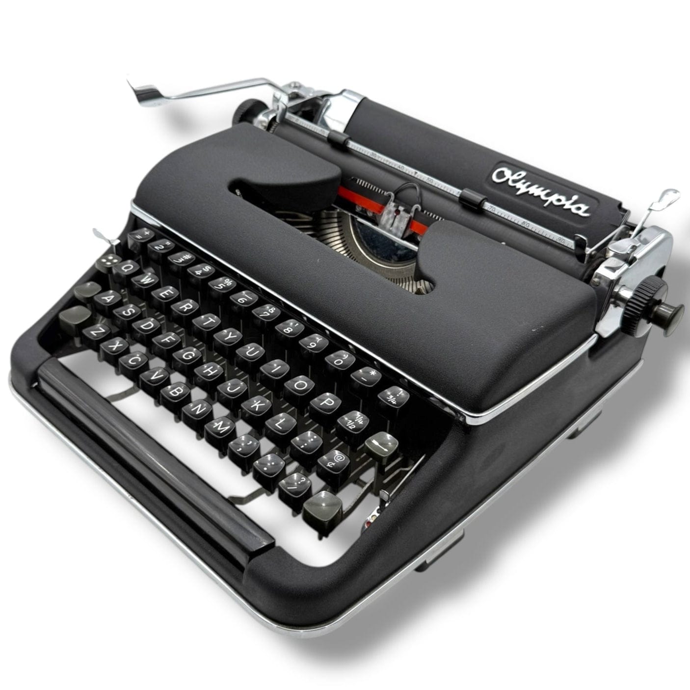 Toronto Typewriters Manual Typewriter Olympia SM2 (Jet Black) Typewriter
