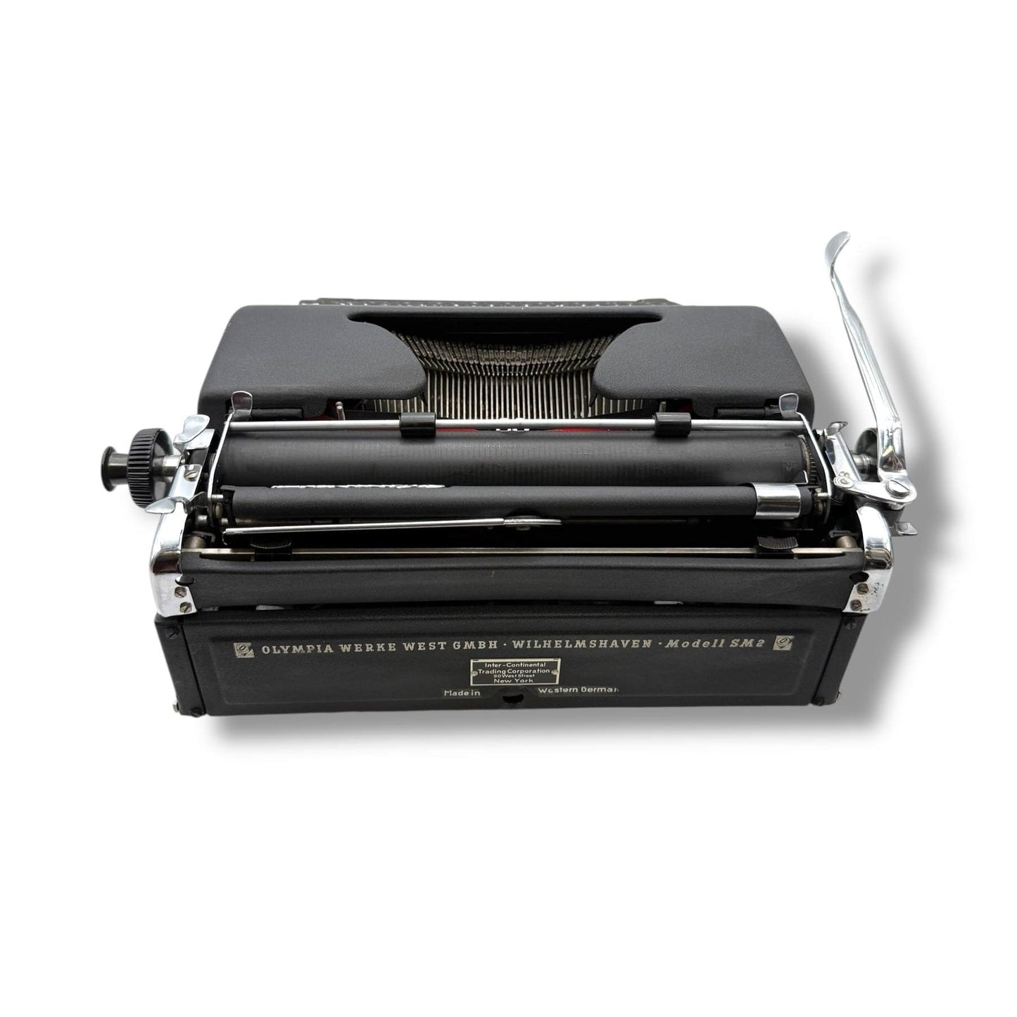 Toronto Typewriters Manual Typewriter Olympia SM2 (Jet Black) Typewriter