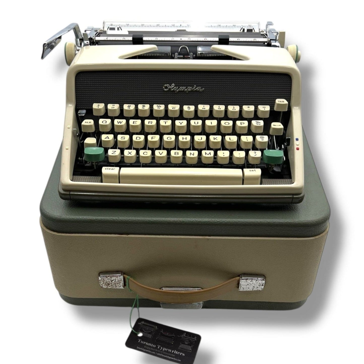 Toronto Typewriters Manual Typewriter Olympia SM7 (Italic Sans Serif Typeface) Typewriter