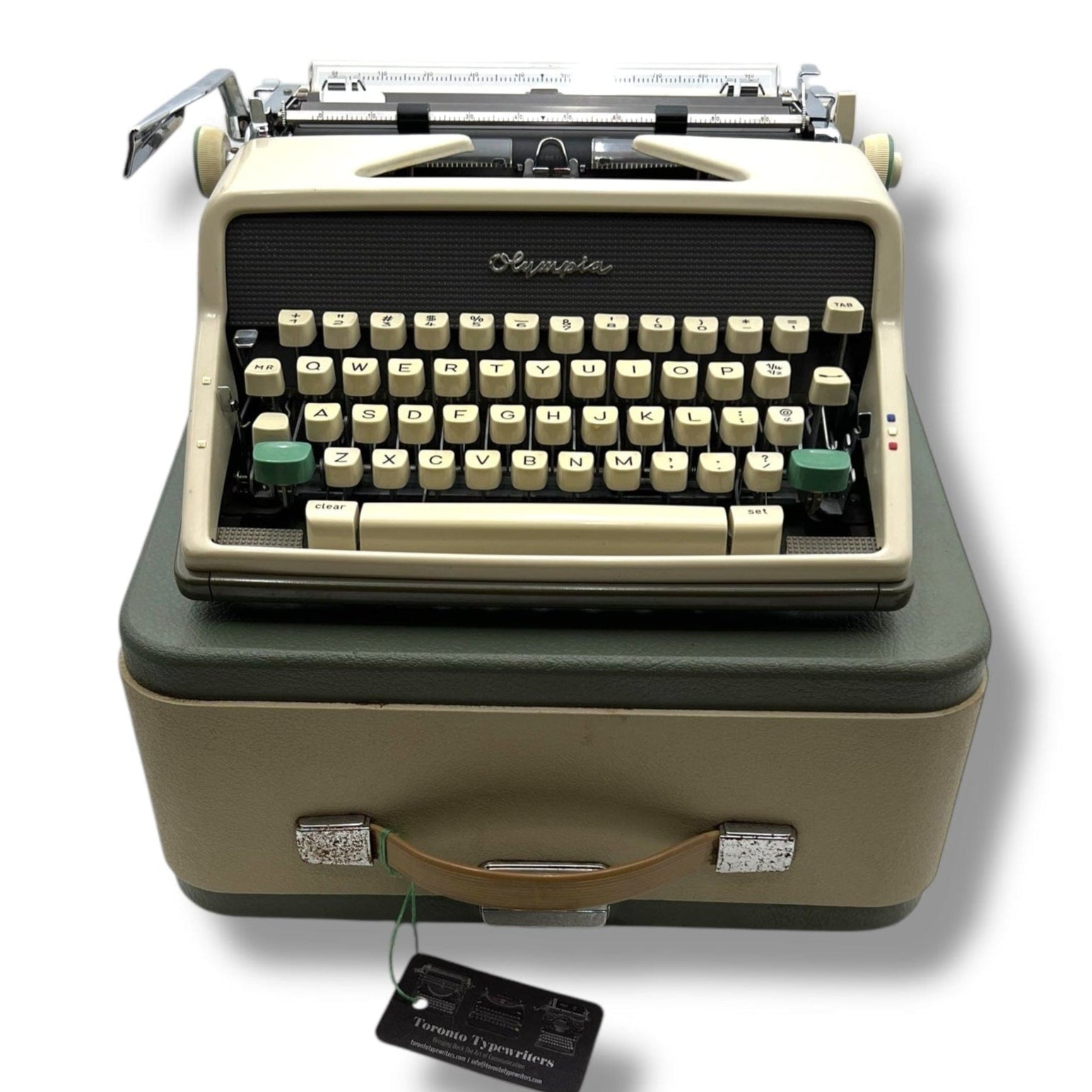 Toronto Typewriters Manual Typewriter Olympia SM7 (Italic Sans Serif Typeface) Typewriter
