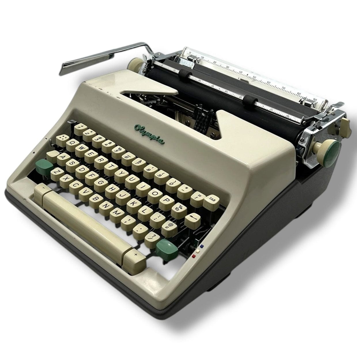 Toronto Typewriters Manual Typewriter *Olympia SM9 (Script / Cursive Typeface) Typeface