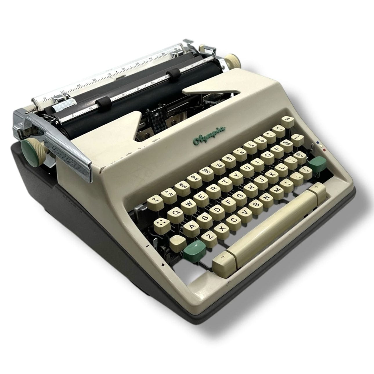 Toronto Typewriters Manual Typewriter *Olympia SM9 (Script / Cursive Typeface) Typeface