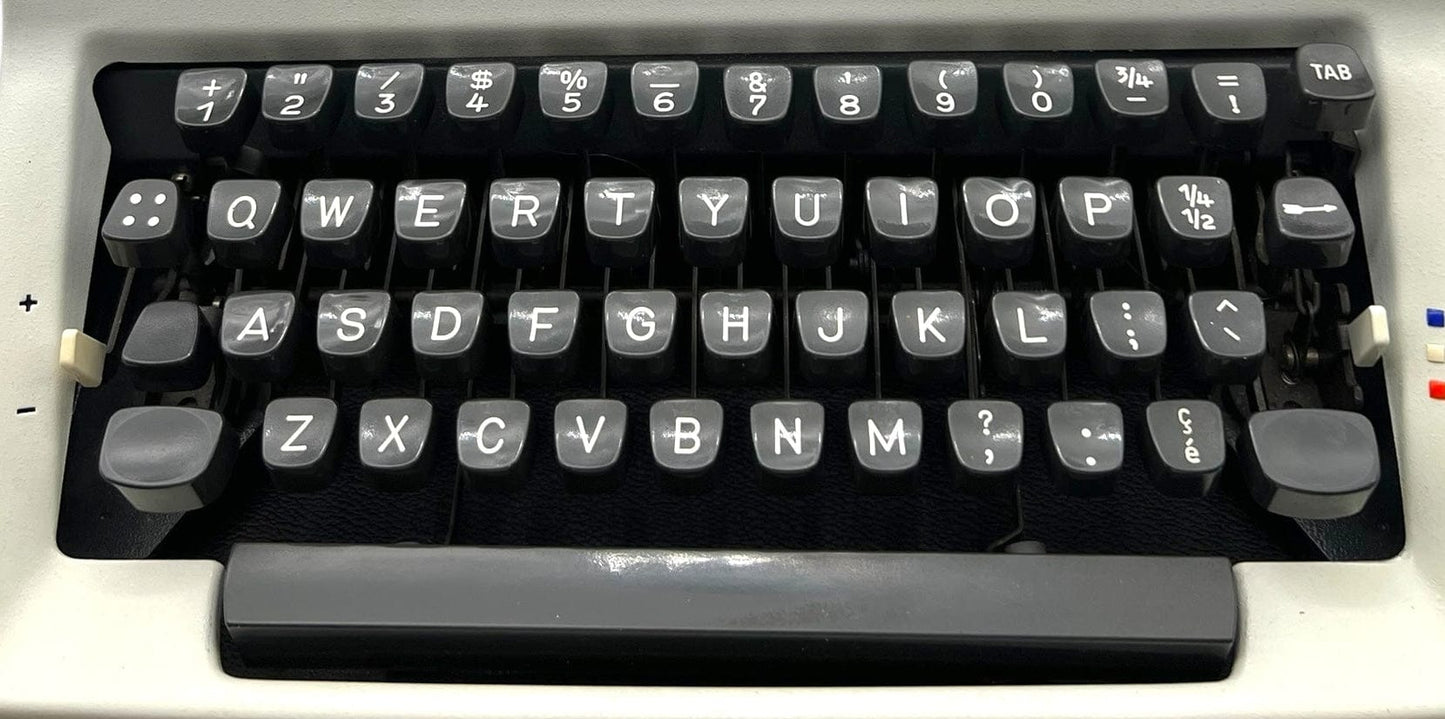 Toronto Typewriters Manual Typewriter Olympia SM9 Typewriter Light Grey over Charcoal with Case