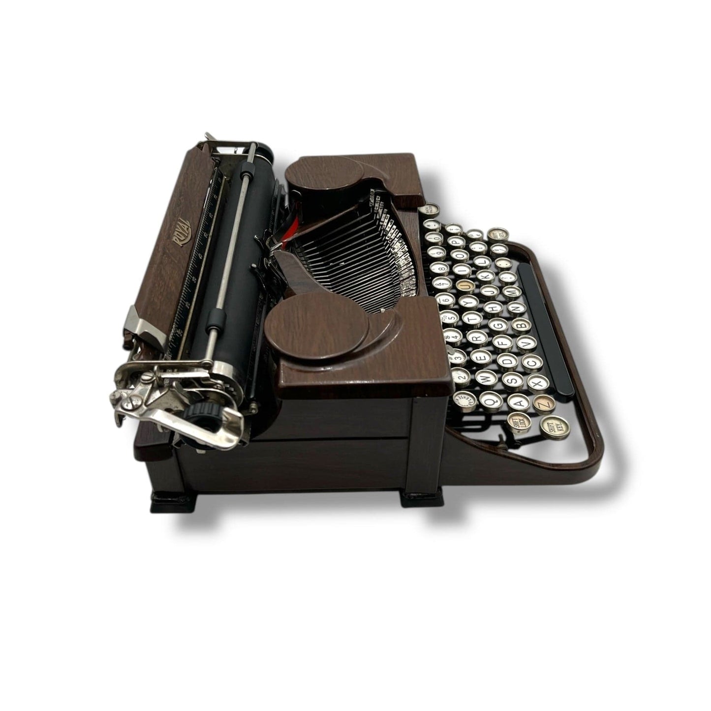 Toronto Typewriters Manual Typewriter *Royal P (VOGUE) Woodgrain Typewriter