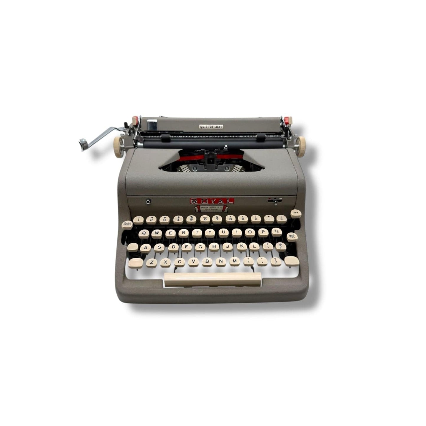 Toronto Typewriters Manual Typewriter Royal Quiet Deluxe (195X) Typewriter