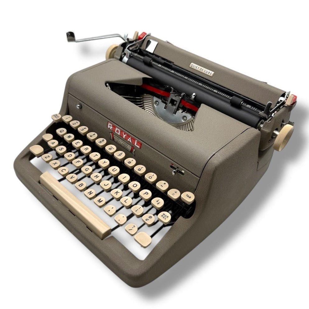 Toronto Typewriters Manual Typewriter Royal Quiet Deluxe (195X) Typewriter