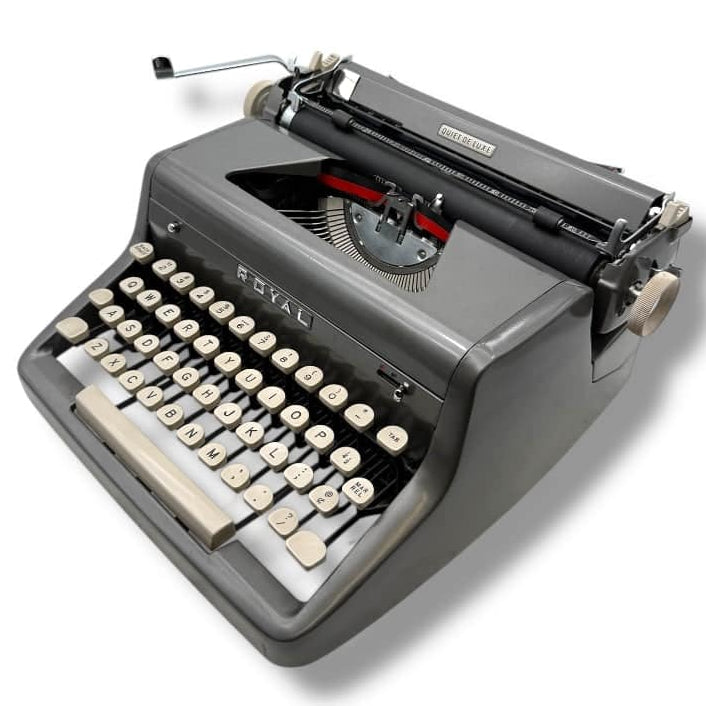 Toronto Typewriters Manual Typewriter Royal Quiet Deluxe (Charcoal) Typewriter