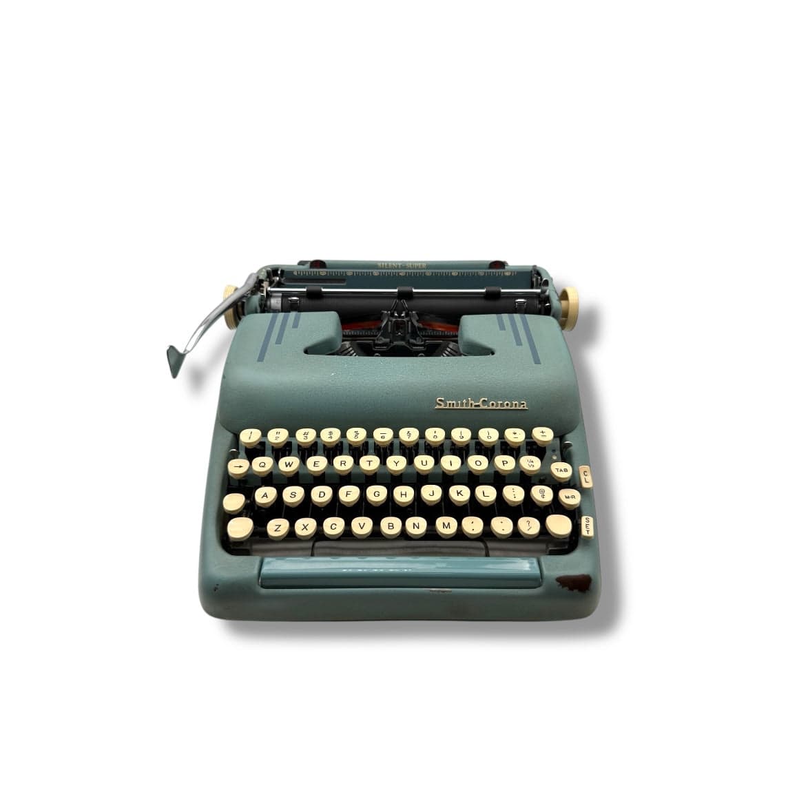 Toronto Typewriters Manual Typewriter Smith-Corona (Alpine Blue) Typewriter