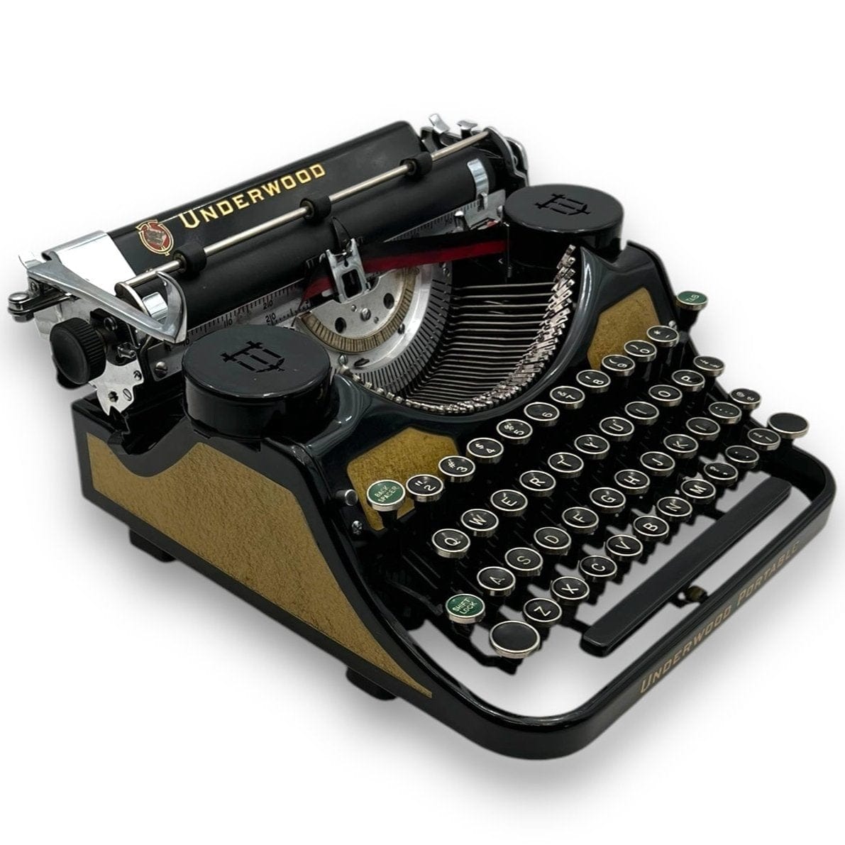 Toronto Typewriters Manual Typewriter Underwood Champion (Gold Accents) Typewriter