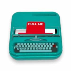 Toronto Typewriters Paper Pack Typewriter Post-It-Notes Box