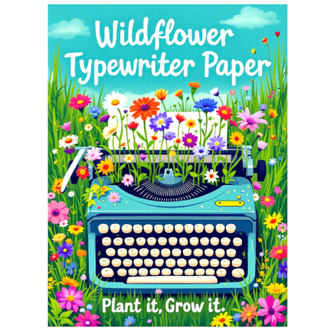 Toronto Typewriters Paper Pack Wildflower Paper & Envelope Pack