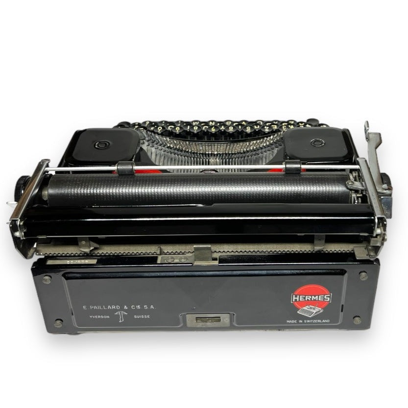 Toronto Typewriters Portable Typewriter Hermes Media (Black) Typewriter