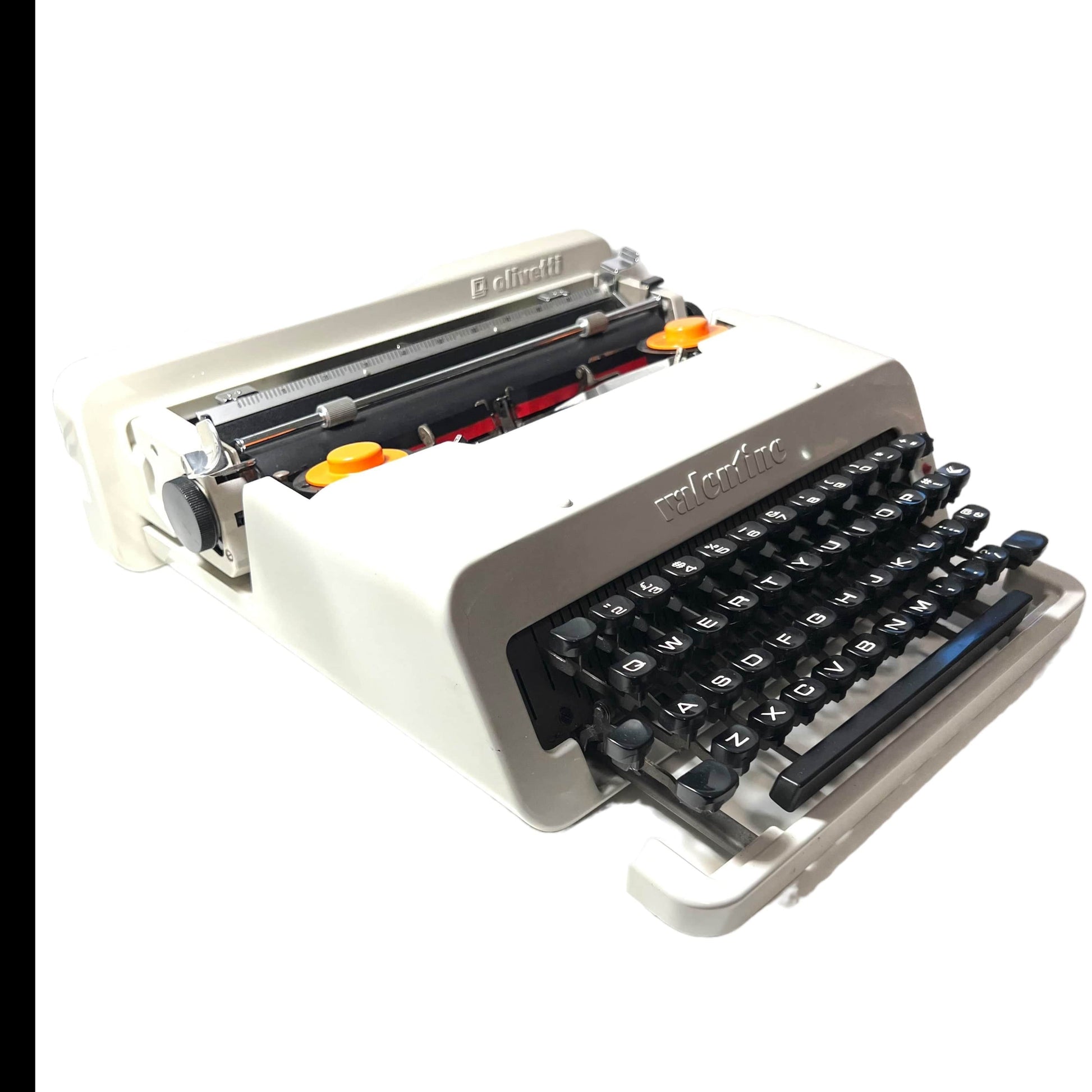 Toronto Typewriters Portable Typewriter Olivetti Valentine (White) Typewriter