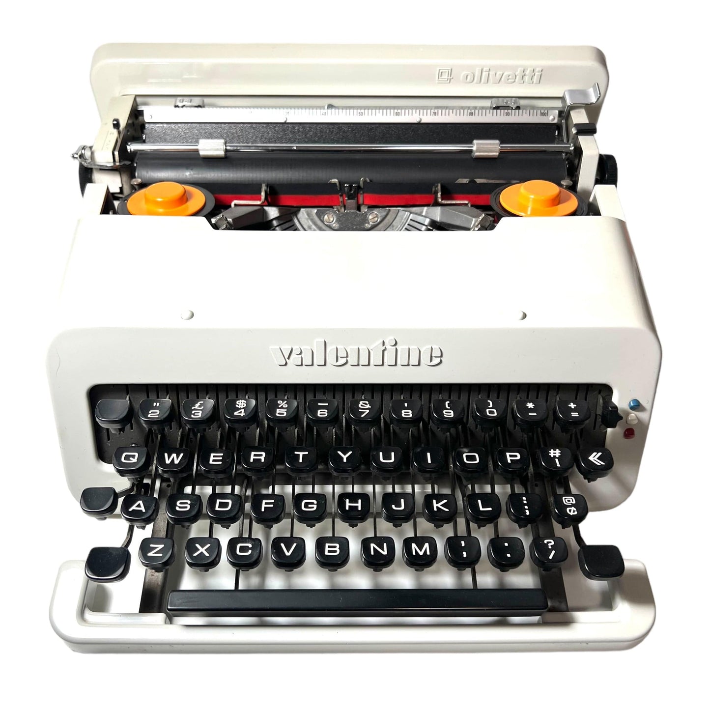 Toronto Typewriters Portable Typewriter Olivetti Valentine (White) Typewriter
