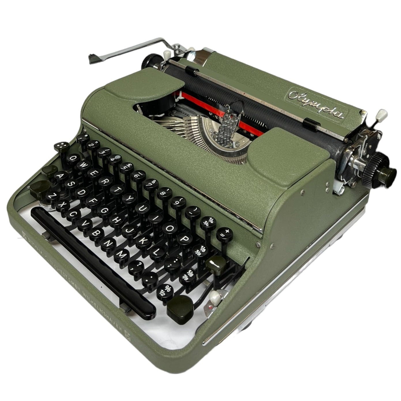 Toronto Typewriters Portable Typewriter Olympia SM1 (Green) Typewriter