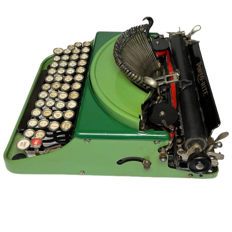 Toronto Typewriters Portable Typewriter Remington Porto-Rite (Duotone Green) Typewriter
