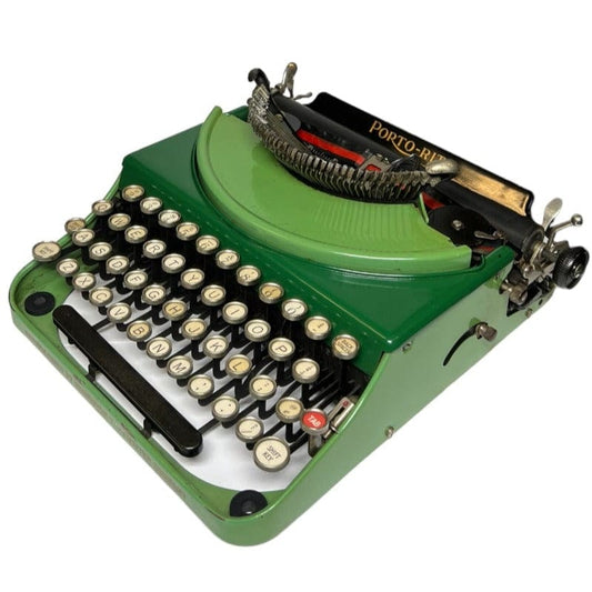 Toronto Typewriters Portable Typewriter Remington Porto-Rite (Duotone Green) Typewriter
