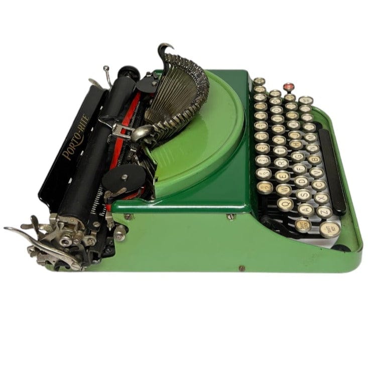 Toronto Typewriters Portable Typewriter Remington Porto-Rite (Duotone Green) Typewriter