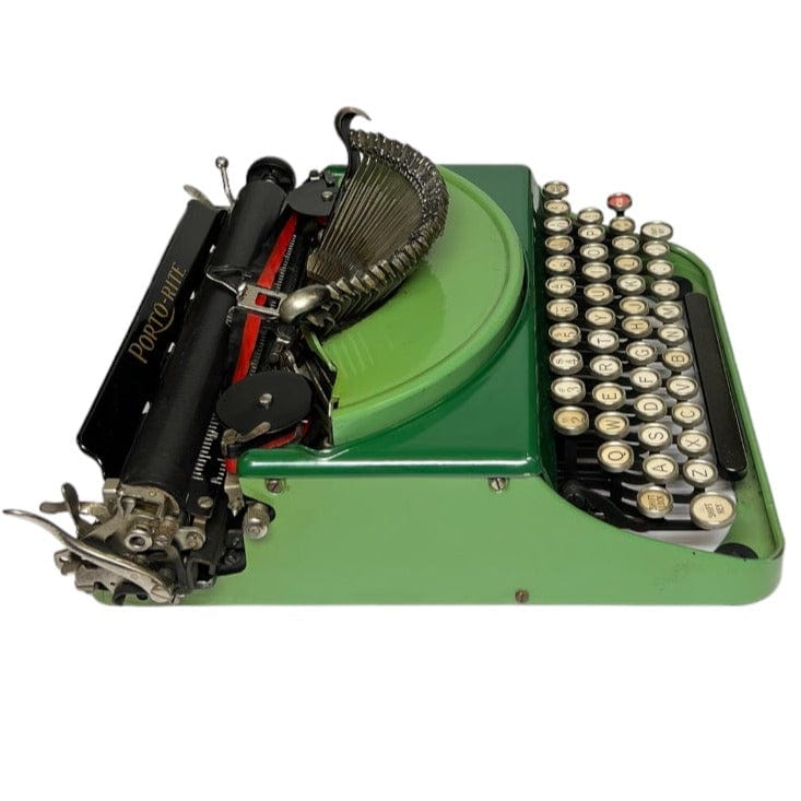 Toronto Typewriters Portable Typewriter Remington Porto-Rite (Duotone Green) Typewriter