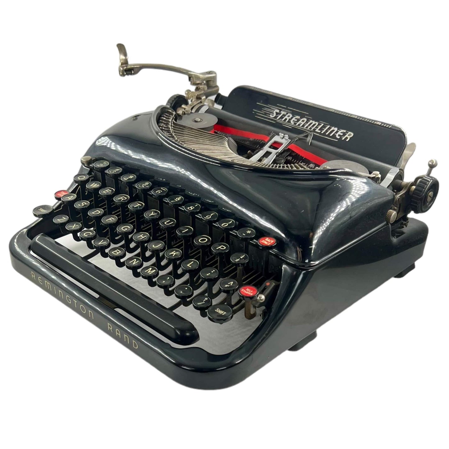 Toronto Typewriters Portable Typewriter Remington Streamliner (Gust of Wind) Typewriter