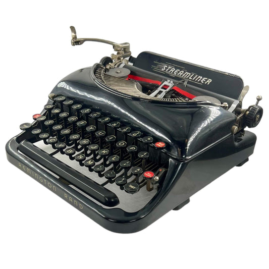 Toronto Typewriters Portable Typewriter Remington Streamliner (Gust of Wind) Typewriter