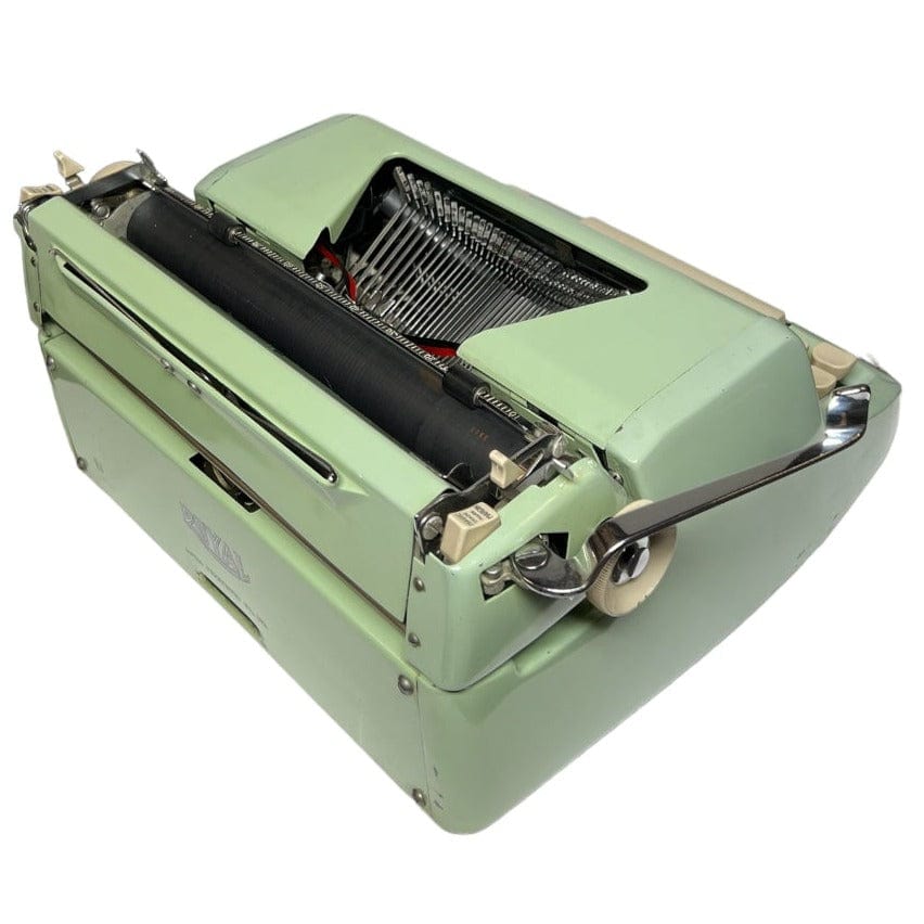 Toronto Typewriters Portable Typewriter Royal Quiet Deluxe (Green) Typewriter