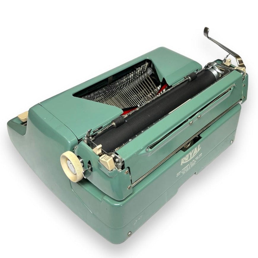 Toronto Typewriters Portable Typewriter Royal Quiet Deluxe (Normandy Green) Typewriter