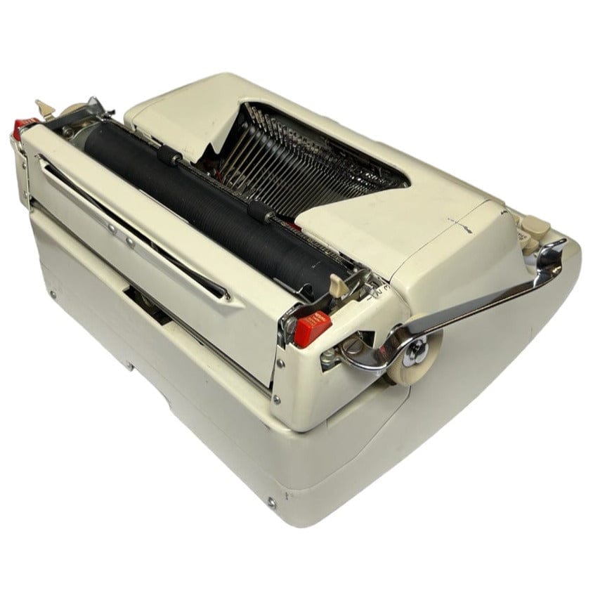 Toronto Typewriters Portable Typewriter Royal Quiet Deluxe (Star White) Typewriter