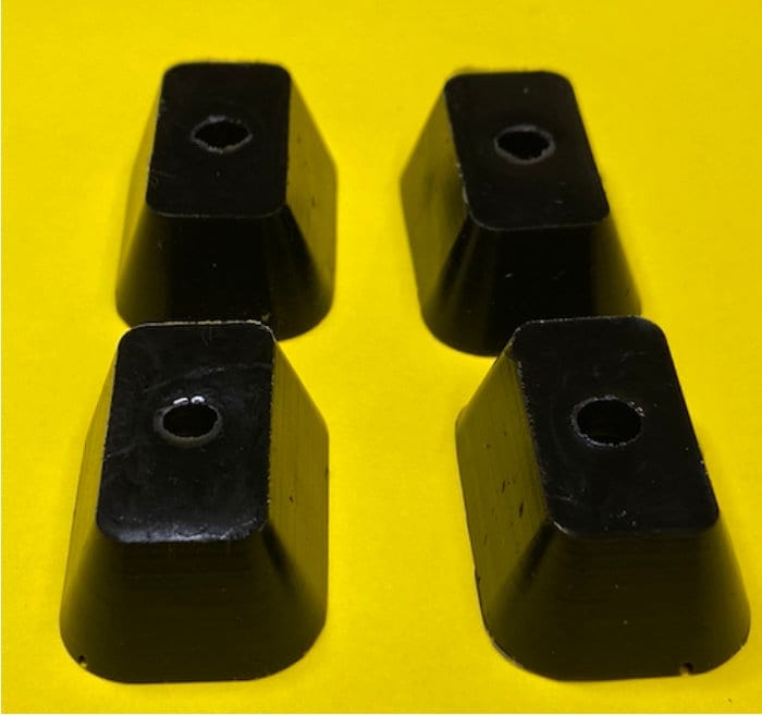 Toronto Typewriters Remington Typewriter Feet (Set of 4 Feet)