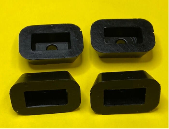 Toronto Typewriters Remington Typewriter Feet (Set of 4 Feet)