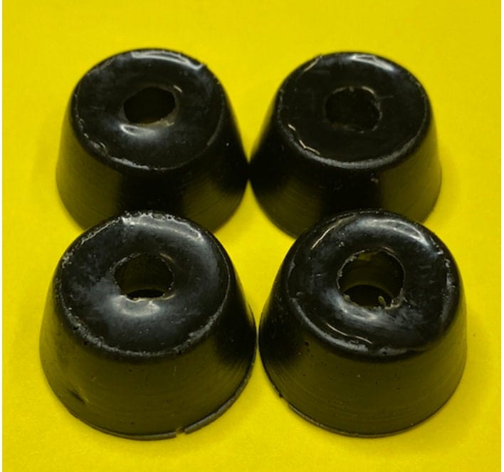 Toronto Typewriters Royal Quiet Deluxe & Aristocrat Typewriter Feet (Set of 4 Feet)