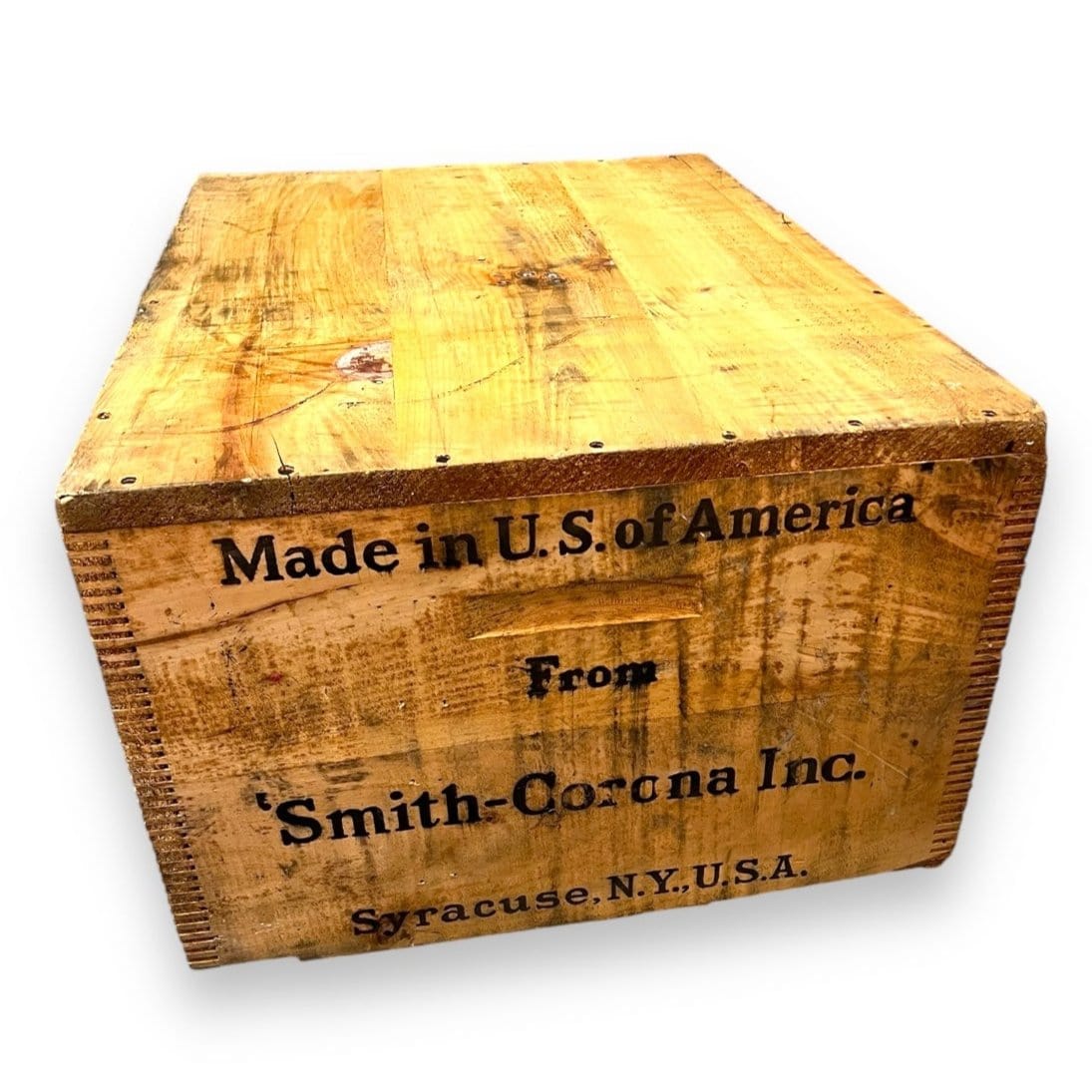 Toronto Typewriters Typewriter Crate Original Smith Corona Typewriter Crate
