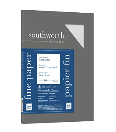Toronto Typewriters Typewriter Paper Typewriter Paper - Granite Gray