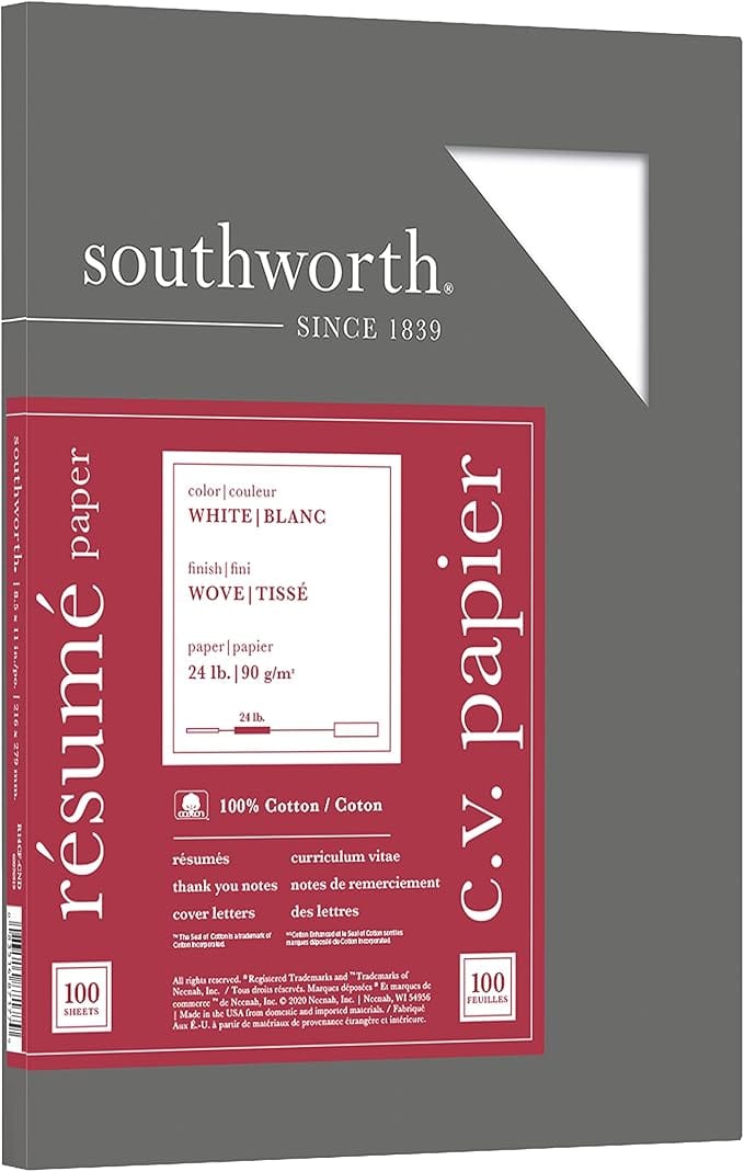 Toronto Typewriters Typewriter Paper Typewriter Paper - White Wove