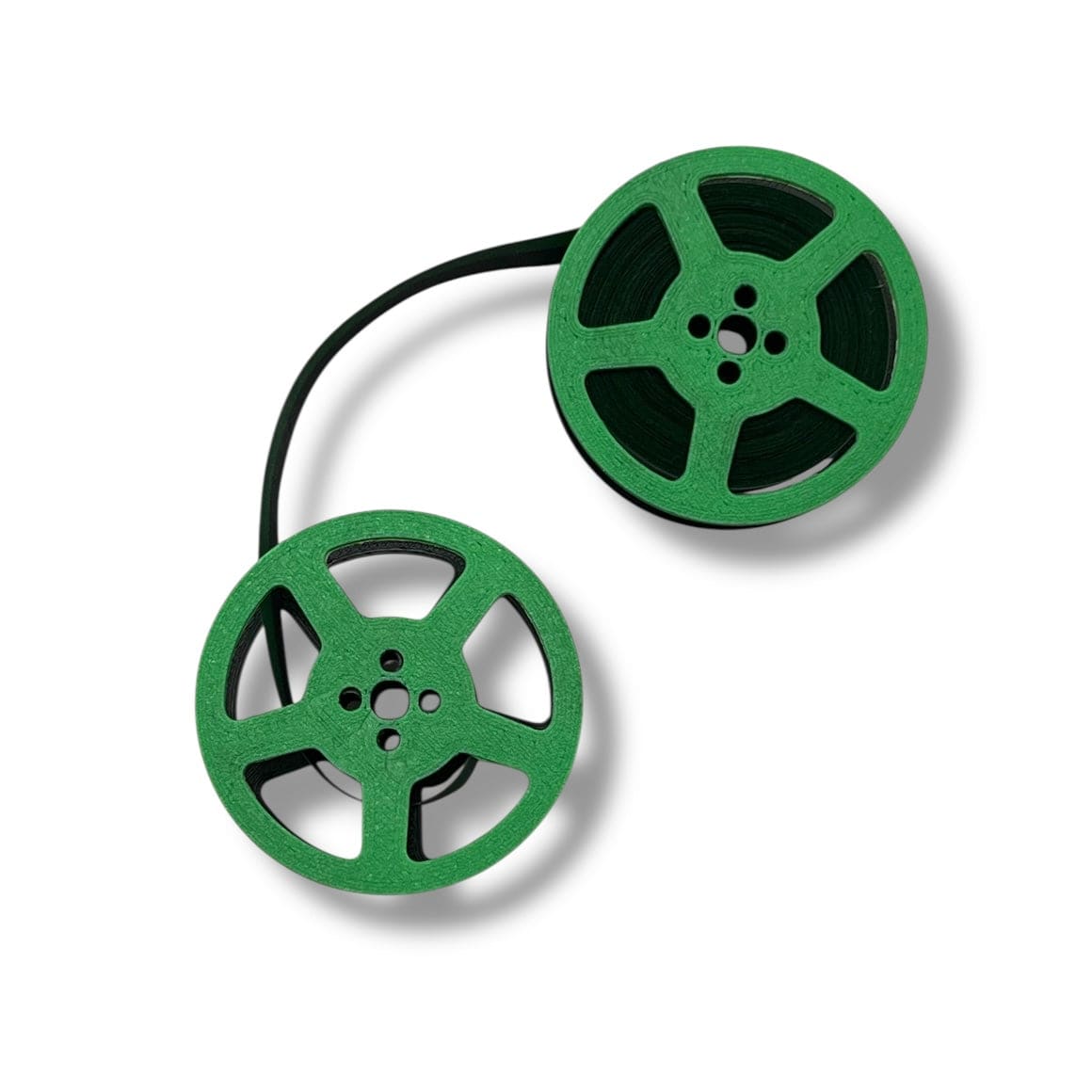 Toronto Typewriters Typewriter Ribbon 🖤💚 Black Green Universal Typewriter Spool & Ribbon Set