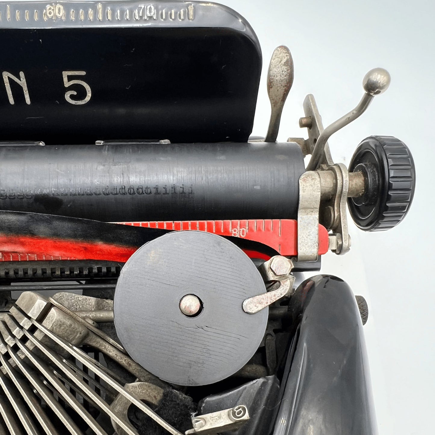 Toronto Typewriters Typewriter Ribbon Remington 1.5" Typewriter Spools w/ Ribbon (Black/Red)