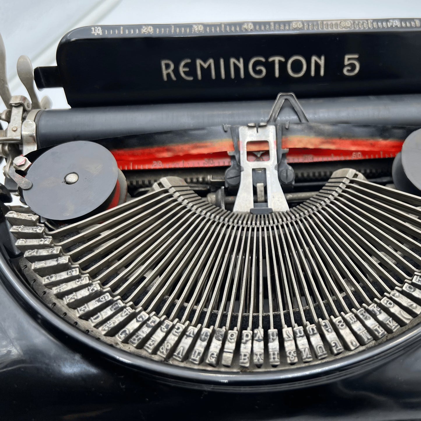 Toronto Typewriters Typewriter Ribbon Remington 1.5" Typewriter Spools w/ Ribbon (Black/Red)