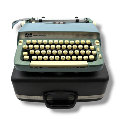 Smith-Corona Super (Blue) Sterling
