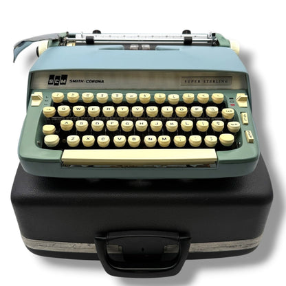 Smith-Corona Super (Blue) Sterling