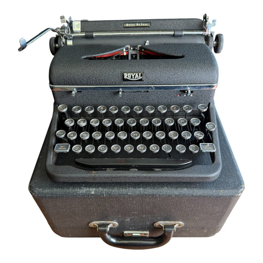 Royal Quiet Deluxe Typewriter