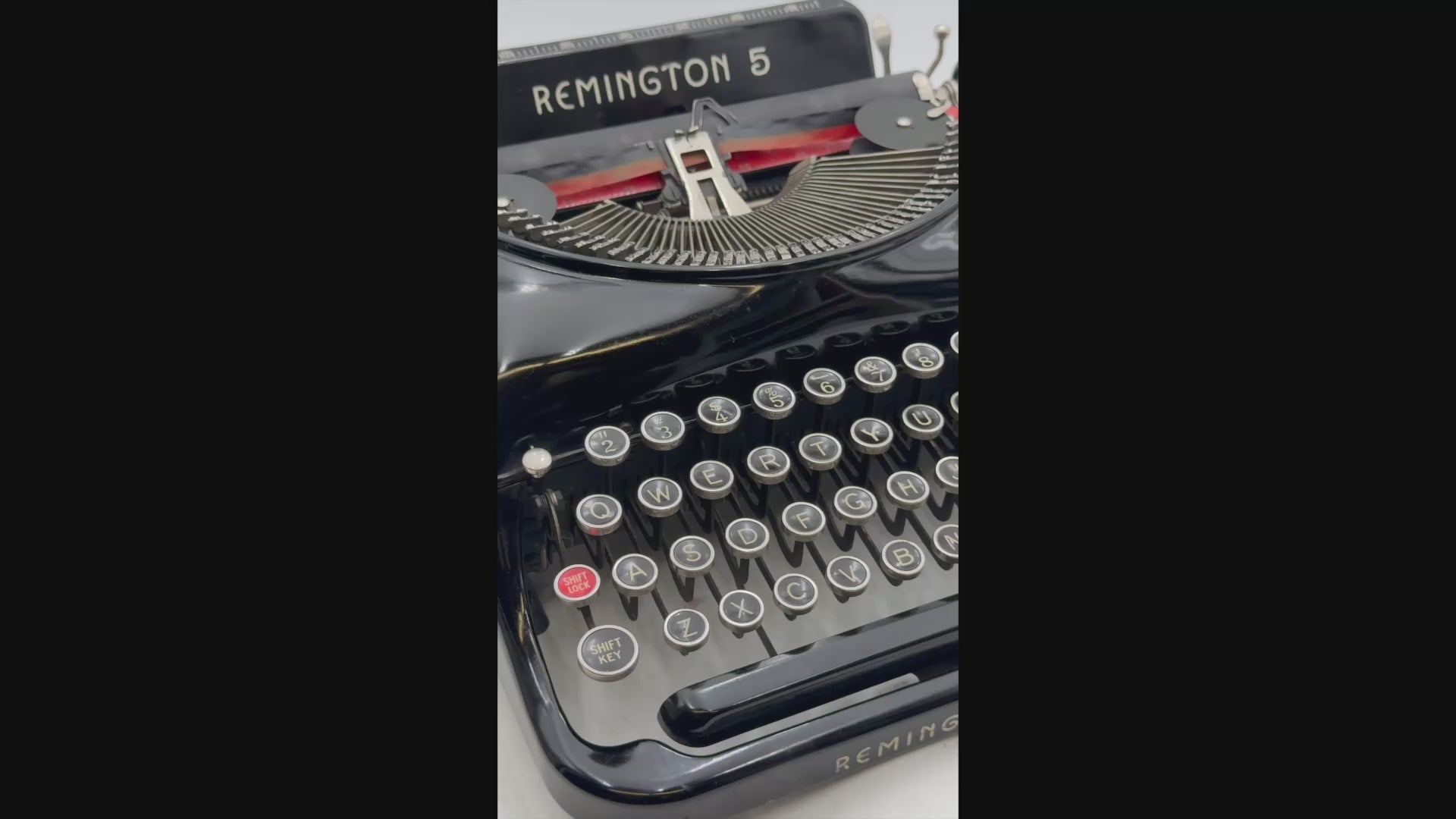 専用実働品　Remington Model 5 レミントンタイプライター Remington 5 Typewriter – Toronto Typewriters