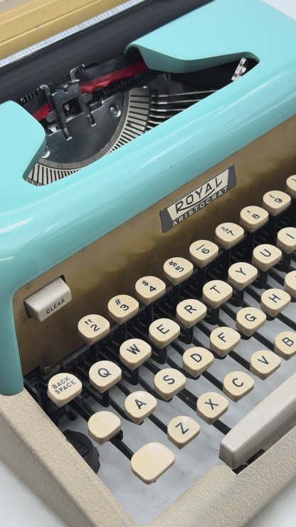 Royal Aristocrat Typewriter