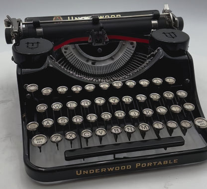 Underwood Portable (Canadian) Typewriter