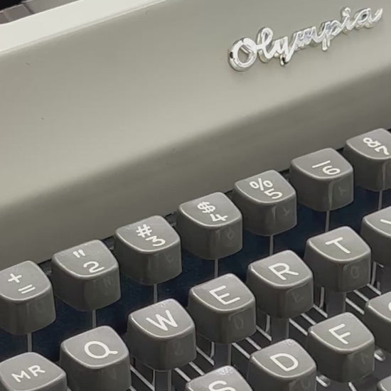 Vintage Olympia SM9 typewriter