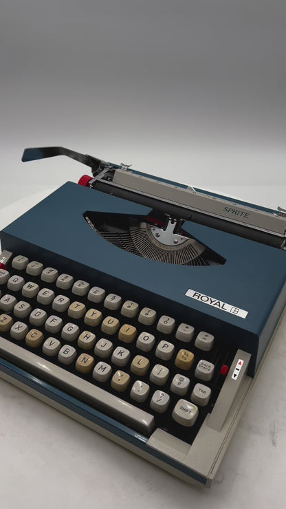 Royal Sprite Typewriter