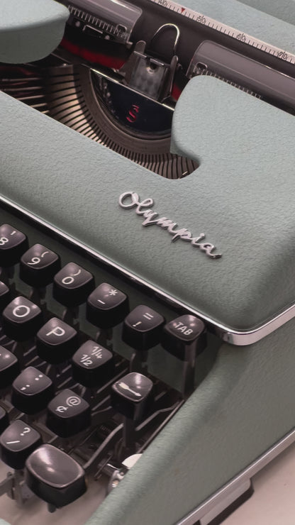Olympia SM4 (Script Cursive No.75 Typeface) Typewriter