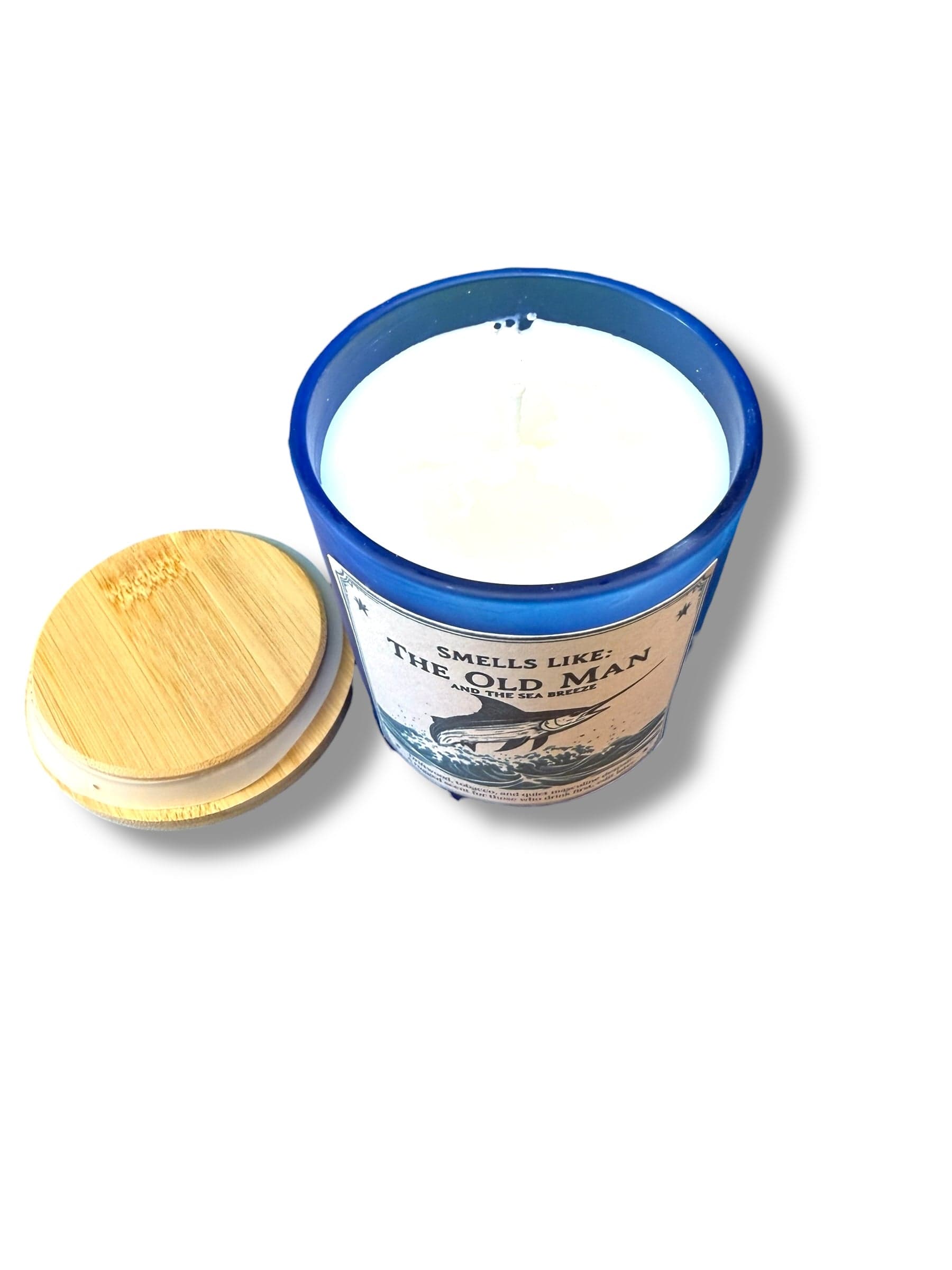 The Midnight Oil Candle Company Typewriter Candles Hemingway Vs Sea Candle