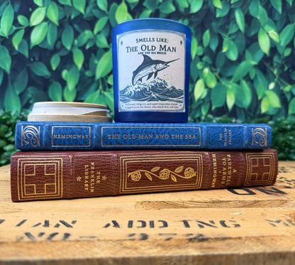 The Midnight Oil Candle Company Typewriter Candles Hemingway Vs Sea Candle